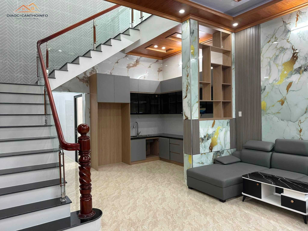 Nhà 1 Trệt 1 Lầu Mới Đẹp Hẻm 136 Đường Hoàng Quốc Việt, P. An Bình, Cần Thơ