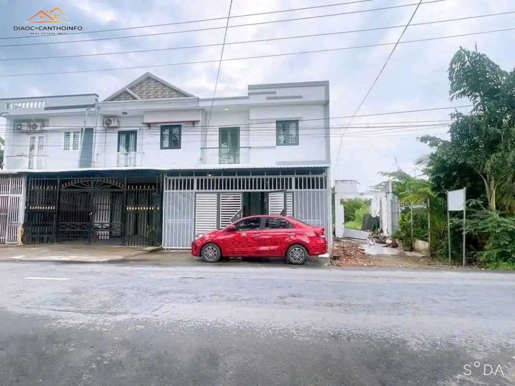 Nhà Trệt Lầu Đúc Góc 2 Mặt Tiền Đường Huỳnh Thị Nở, P. Cái Răng, Cần Thơ