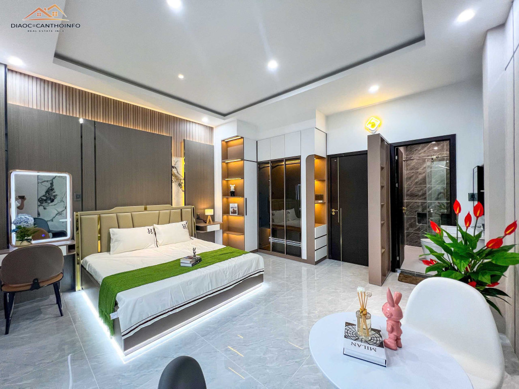 Nhà Phố Luxury 1 Trệt 2 Lầu Đường D15 KDC Hồng Loan, P. Cái Răng, Cần Thơ