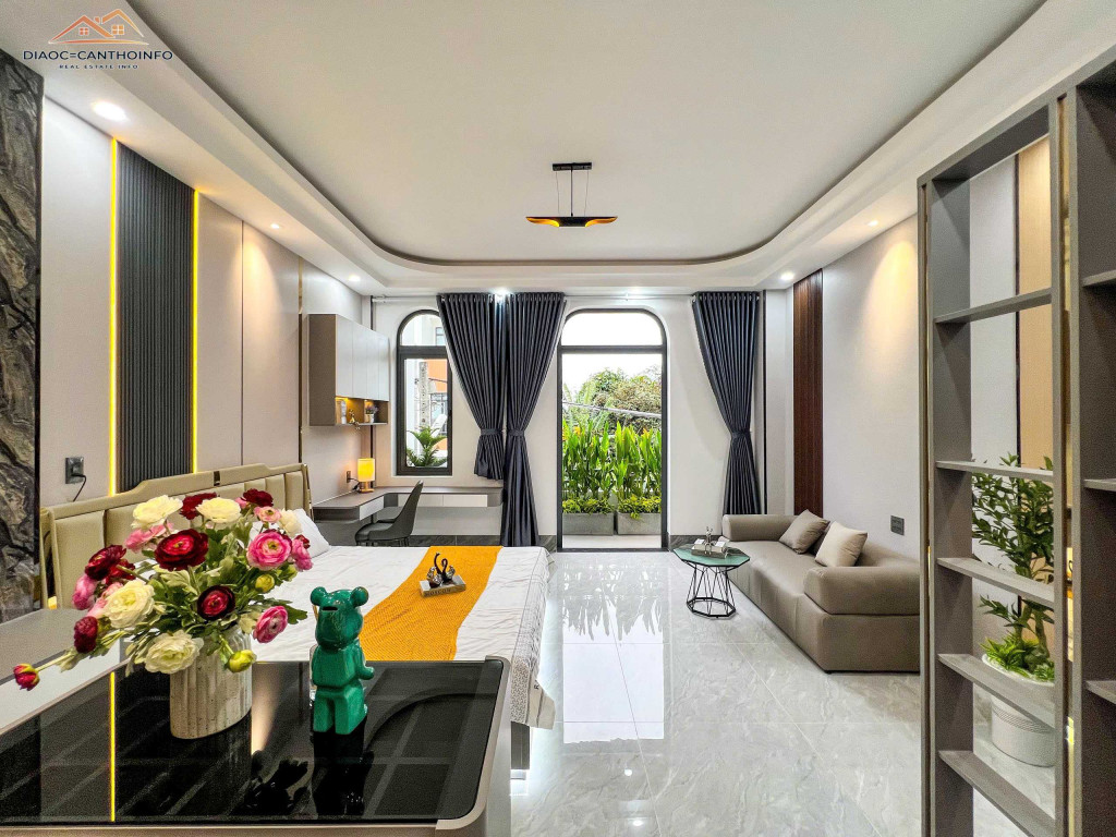 Nhà Phố Luxury 1 Trệt 2 Lầu Đường D15 KDC Hồng Loan, P. Cái Răng, Cần Thơ